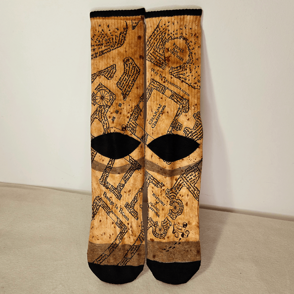 Marauder’s Map Personalised Name Socks