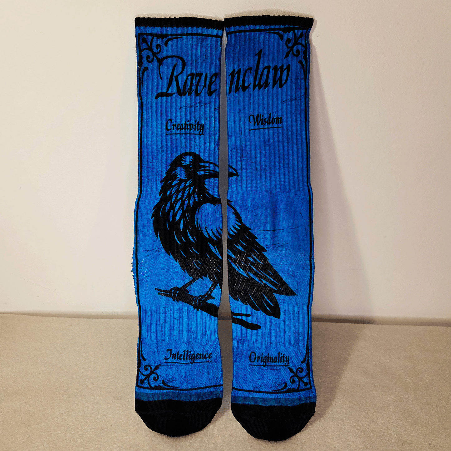 Ravenclaw Crew Socks - Handmade Gift