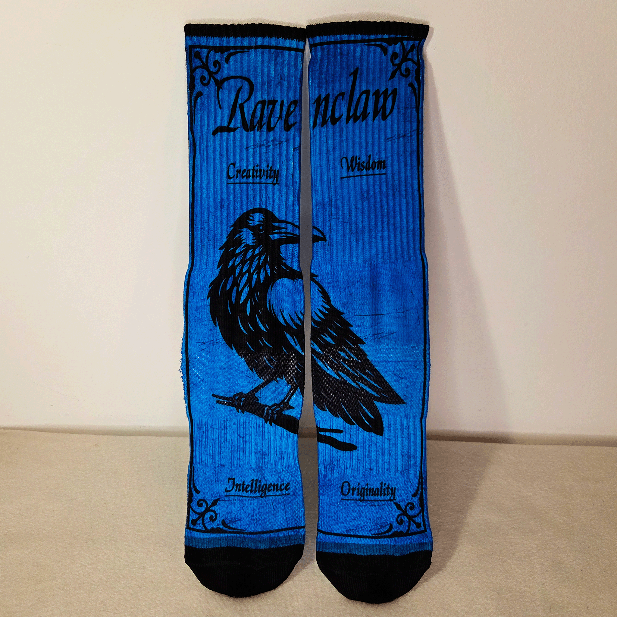 Ravenclaw Personalised Name Socks