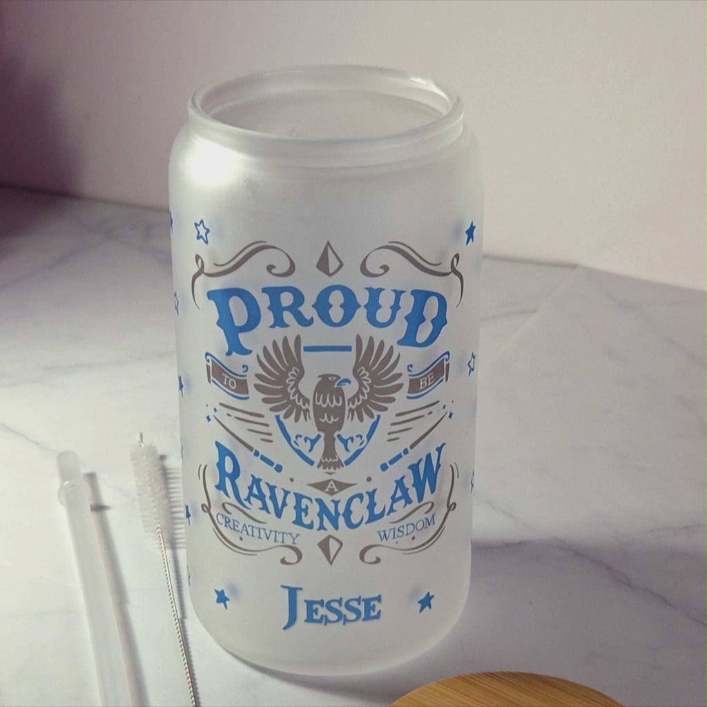 Ravenclaw Frosted Tumbler & Straw