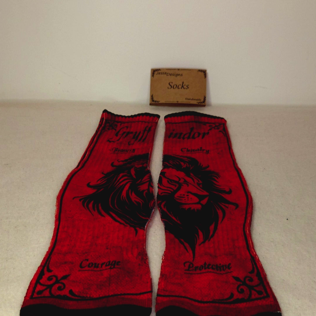 Gryffindor Personalised Name Socks