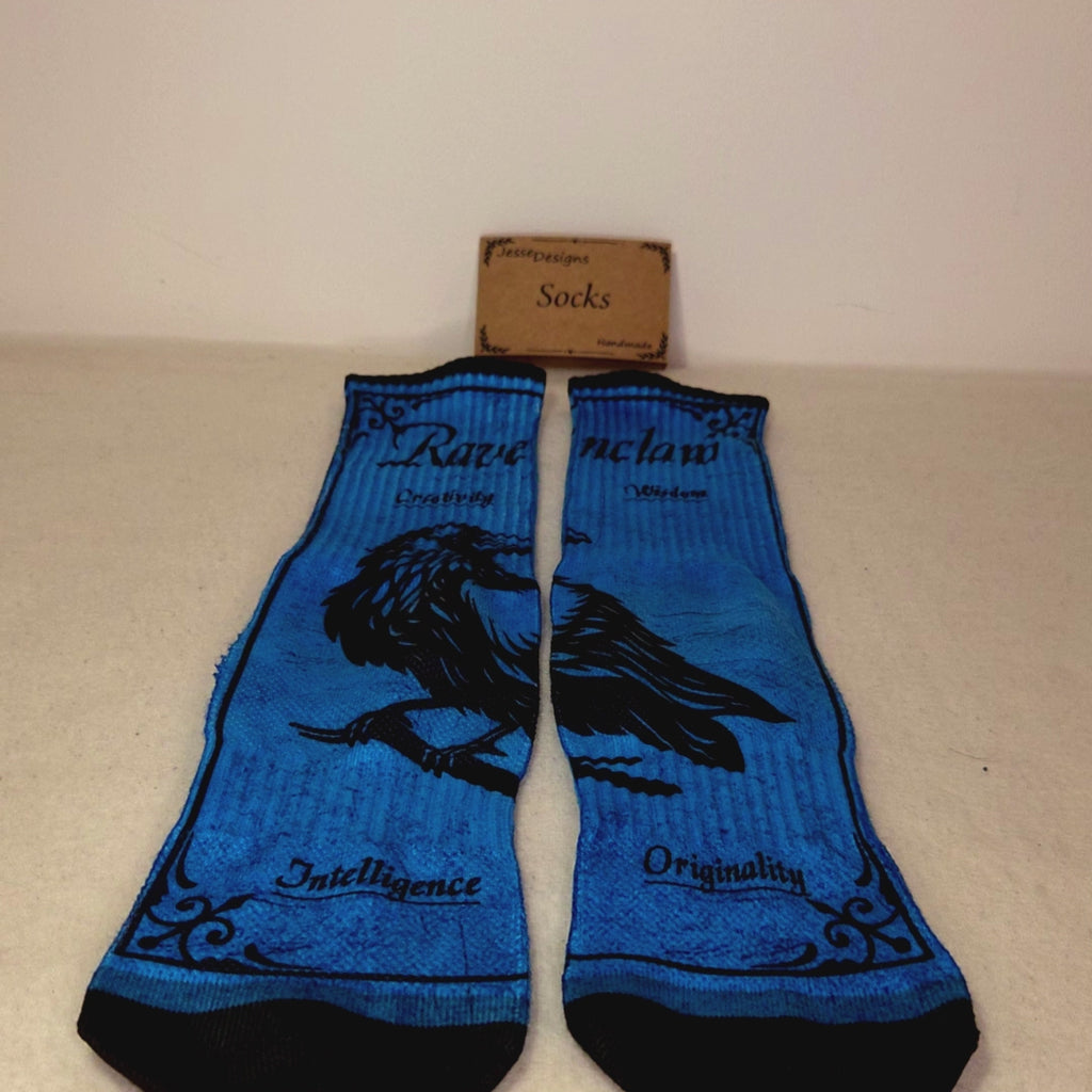 Ravenclaw Personalised Name Socks